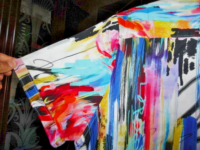 Robert Graham Coloful Embroidered Short Sleeve Shirt Size 3XL Item image 9