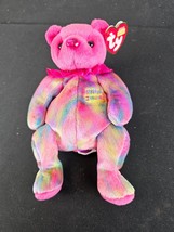TY Beanie Baby - JANUARY the Birthday Bear (7.5&quot;) VINTAGE (2001) NEW - MINT - £3.91 GBP