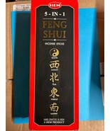 HEM Incense Sticks.  120ct box  FENG SHUI  5 in 1 - $17.63 CAD