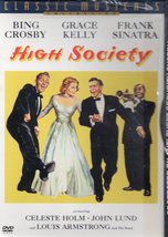 HIGH SOCIETY (dvd) *NEW* Crosby &amp; Louis Armstrong jive, Grace Kelly&#39;s swan song - £6.63 GBP