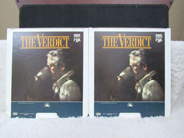 CED VideoDisc The Verdict (1982), CBS/Fox Video, 20th Century Fox Parts 1 and 2 - £7.93 GBP