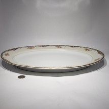 Antique Noritake Oxford 16.25&quot; x 12&quot; Oval Porcelain Platter 1920s Japan ... - $65.95