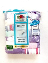 NWT Fruit Of The Loom Girls 14 Packs Ever Soft Cotton Hipsters, size 12 - $6.49