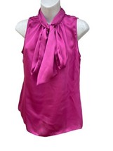 women’s Jones New York collection petite  sleeveless purple bow office  ... - £11.81 GBP