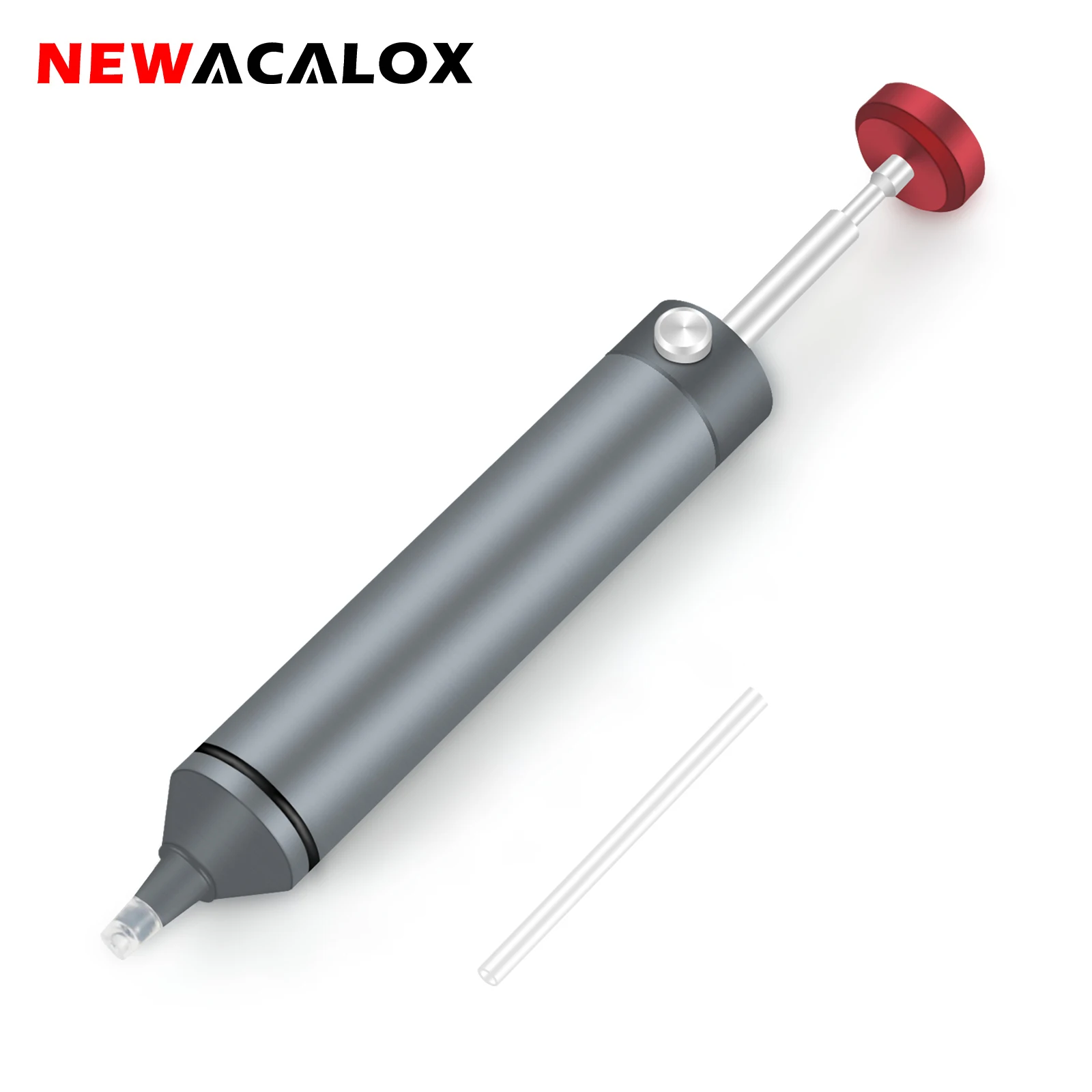 NEWACALOXStainless Steel Mini Desoldering Pump Powerful Vacuum Soldering... - $167.03