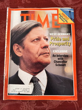 TIME magazine June 11 1979 Jun 6/11/79 West Germany Helmut Schmidt - £7.76 GBP