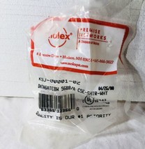 MOLEX (KSJ-00001-02) Datagate BW 5688/A CSE-SHTR-WHT - $6.34