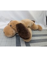 Ty Pillow Pals Brown Dog Plush 14.5 Inch 2000 Stuffed Animal Toy - $19.95