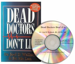Dead Doctors Don&#39;t Lie (2004, Paperback) By Dr Joel Wallach Free CD Included! - £16.74 GBP