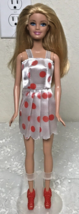 2013 Mattel Barbie 27941 Blond Hair Blue Eyes Rigid Body 1998 Head - £8.91 GBP