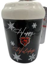 Chicago Bears Latte Hot Chocolate Cup Team Ornament NFL Holiday Christmas Winter - £9.56 GBP