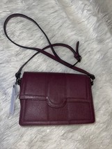 Corder London Emmeline Crossbody Bag GENUINE LEATHER BURGUNDY NEW - £141.03 GBP