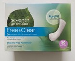 Seventh Generation Chlorine Free Liners, 50 Count, Free &amp; Clear PureFit - £17.81 GBP