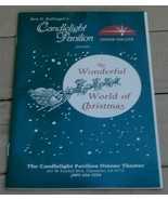 Vintage Program Candlelight Pavilion, The Wonderful World of Christmas, ... - €2,57 EUR