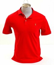 Polo Ralph Lauren Red Short Sleeve Classic Fit Polo Shirt Men&#39;s NWT - £67.93 GBP