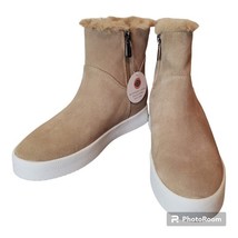 Blondo Womens Haven Waterproof Suede Boots B3496  Sand size 6 M NWT No Box - $43.80 CAD