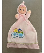 Fisher Price Flutterbye Pink Fleece Doll Lovey Security Blanket Friend 1... - $375.38 MXN