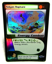 2000 Score Limited Dragon Ball Z DBZ CCG TCG Saiyan Rapture #9 - Foil - Vegeta - £29.40 GBP