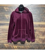 St. John&#39;s Bay Womens Purplish Hoodie Sweatshirt Size Large - $15.55 CAD