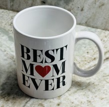 Best Mom Ever 4 1/2”Hx3 1/2”W Oversized Coffee Mug Cup-NEW-SHIP24H - £12.56 GBP