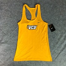 VCU Rams Womens Shirt Extra Small Nike Gold Tank Top Sleeveless NCAA Ten... - £15.41 GBP