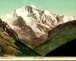 Vtg Postcard Switzerland Die Jungrfrau- Photoglob Co. Zurich - £8.96 GBP