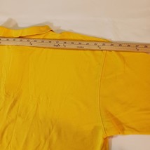 BR Bay Reef Men's Yellow Cotton Short Sleeve Collar Polo Shirt Size 2XL image 8