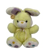 VTG CUDDLE WIT Yellow BUNNY RABBIT JELLY BEAN Stuffed Animal Plush Easte... - £31.12 GBP