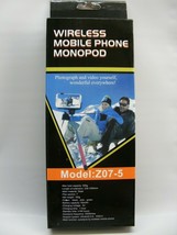 Wireless Green Bluetooth Mobile Phone Monopod Selfie Stick Model Z07-5 S... - $6.76