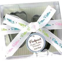Baby Shower Footprint Cookie Cutters Pitter Patter Kate Aspen Design Party Favor - £3.98 GBP