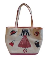Lulu Guinness Paper Doll Raffia Jackie-O Tote Pre-Owned AS-IS READ! - $26.68
