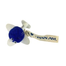 Pan Am Airlines I Heart Weepul Fuzzy Googly Eyes Pompom Sticker Airplane... - £17.52 GBP