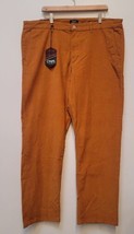 CHAPS EST. 1978 Corduroy Straight Fit Pants Golden Brown Size 40X32 NWT - £24.15 GBP