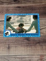 Vintage 1982 Topps - E.T. Movie Trading Cards # 34 What’s Wrong With Elliott? - $1.50