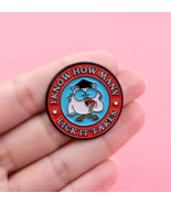 Tootsie Roll Pop Owl Enamel Pin ☆ I Know How Many Licks It Takes ♡ Funny... - $6.92