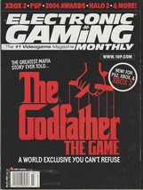Electronic Gaming Monthly Magazine The Godfather Halo 2 PSP March 2005 Issue 189 - £15.95 GBP