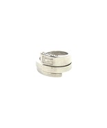 Gucci Estate Ring Size 5 Sterling Silver 13.5 mm G30 - $287.10