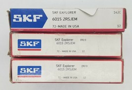 One(1) 6015 2RSJEM SKF Radial/Deep Groove Sealed Ball Bearing - £144.65 GBP