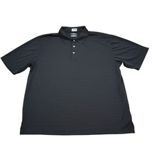 PGA Tour Shirt Mens XL Extra Black Polo Golf Golfing Lightweight Performance - £14.85 GBP