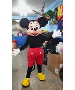 Mickey Mouse Red Shorts Mascot Costume Party Character Birthday Hallowee... - £308.13 GBP