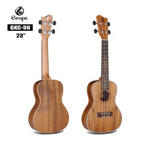 KIT 14 pcs Crape GKC-90 Ukulele Concert 23&quot; Popular Beginners/Free Lessons  - £207.05 GBP