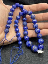 Premium grade Lapis Lazuli 12-16mm Beading strand top quality necklace strand - £35.72 GBP
