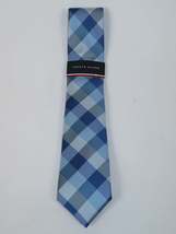 Men's Tommy Hilfiger Tie Classic Woven Silky Feel #Tommy-2 Blue image 3