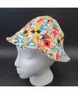 Vintage 1965 Butterfly Original Peanuts Snoopy Bucket Hat Size Youth Med... - $54.14 CAD