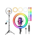10in Ring Light/Stand/Phone Holder Selfie Ring Light TikTok Youtube Phot... - £14.44 GBP