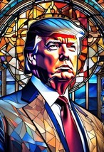 Trump Ai Digital Image Picture Photo Wallpaper Trading Card Poster JPEG - £1.57 GBP