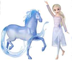 Disney Frozen Elsa Fashion Doll &amp; Nokk Figure - £22.33 GBP