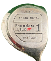 Founder&#39;s Club Fresh Metal Driver 10.5 Degrees Men&#39;s RH Regular Graphite 44 Inch - £17.62 GBP