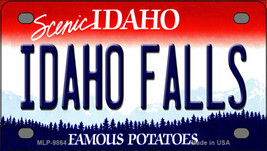 Idaho Falls Idaho Novelty Mini Metal License Plate Tag - $14.95