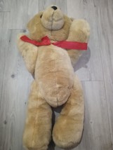 Bear plush Colours: Beige, black, red 20 inches - £17.89 GBP